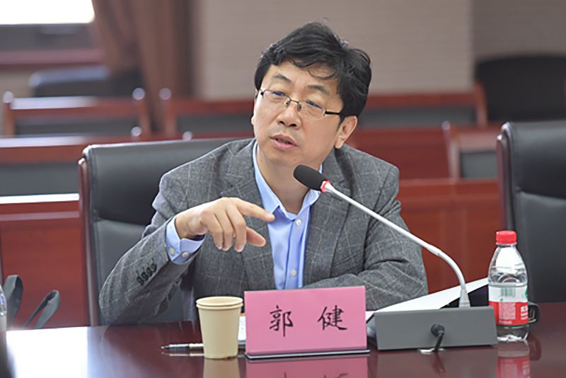 大赛组委会主任、8858cc永利官网党委书记郭健讲话